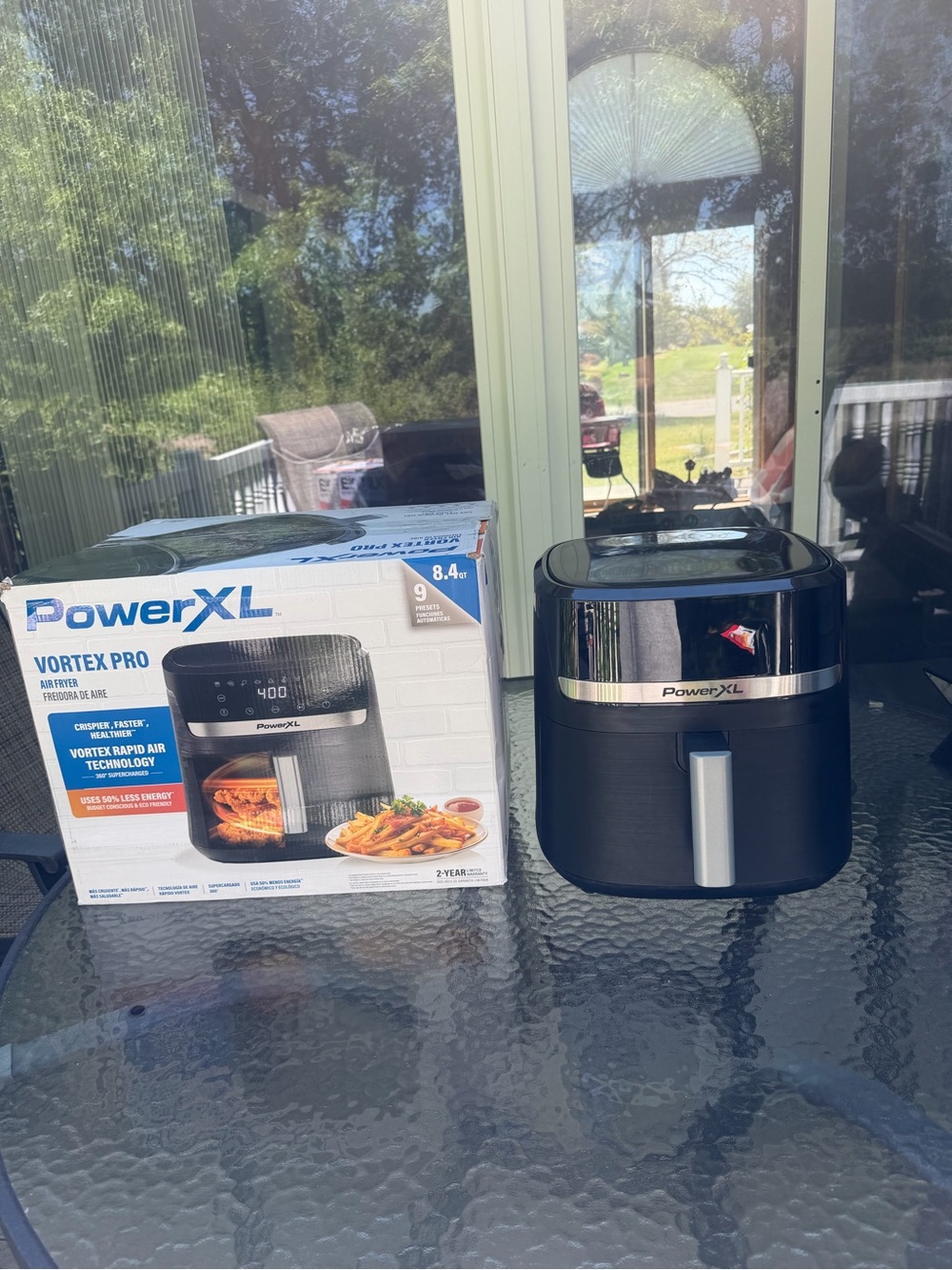 PowerXL Vortex Pro 8.4QT Air Fryer – Brand New Open Box